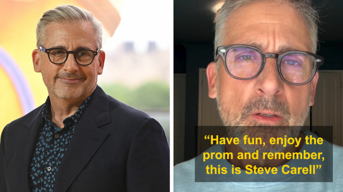 After Tragic LA Fires, Steve Carell Praised For Helping Teen Victims With Prom In Hilarious Video