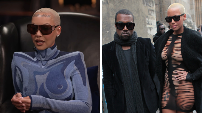 Kanye West’s Ex Amber Rose Explains Why He Insists On Provocative Outfits For His Partners