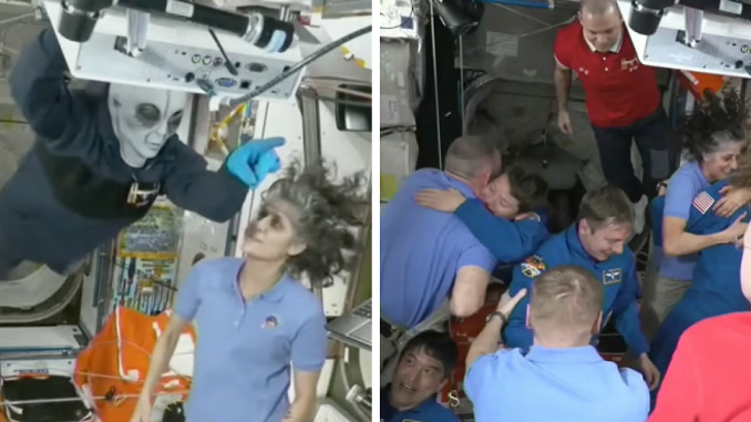 “Houston, Thank You”: SpaceX Crew Arrives At ISS To Bring Stranded NASA Astronauts Back Home