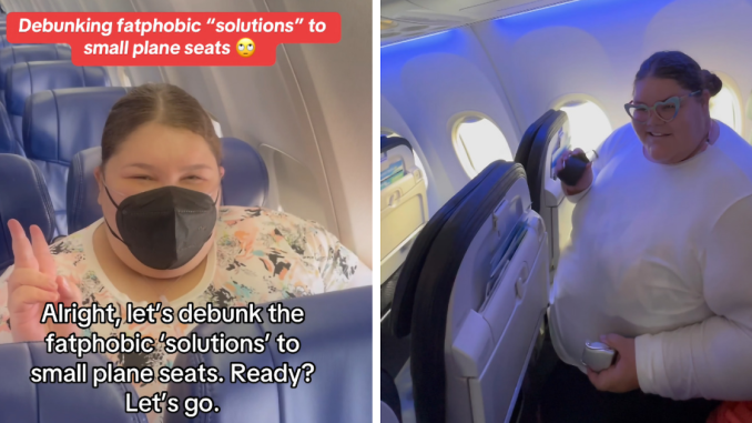 “Not My Job To Shrink”: Plus-Size Woman Hits Back At Trolls Who Want Her To Pay Extra To Fly