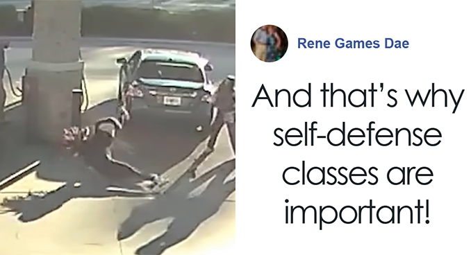 Prom Dress Heist Ends In Violent Brawl At Gas Station As Girl Body Slams Suspect In Viral Video