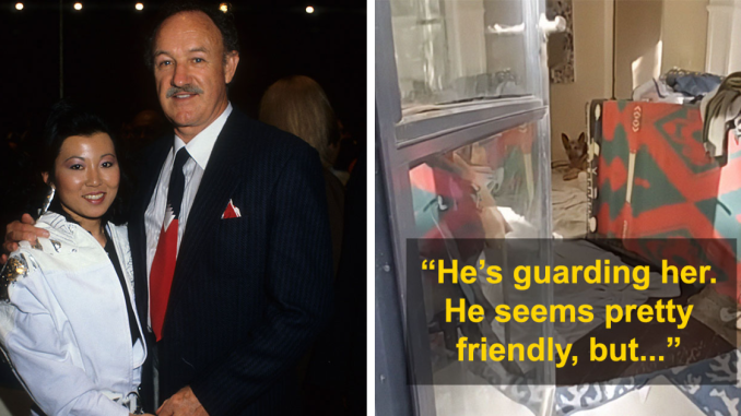 “Breaks My Heart”: New Police Footage Shows Gene Hackman’s Dog Watching Over Couple’s Bodies