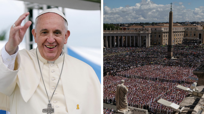 Thunderous Applause Fills St. Peter’s Square As Thousands Bid Final Farewell To Pope Francis