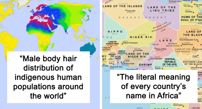 28 Interesting Maps To Broaden Your Understanding Of The World