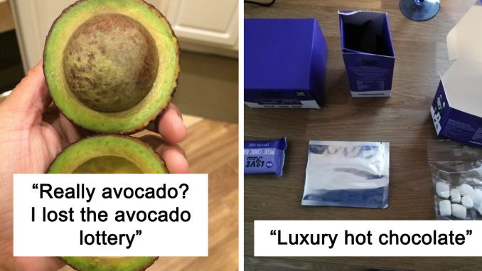 29 People Who Sadly Lost The Food Lottery And Shared Their Unfortunate Pics Online