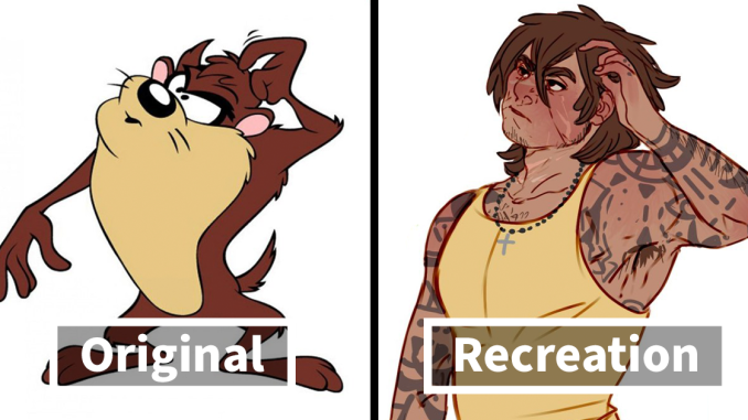 Ever Wondered What Cartoon Characters Would Look Like As Humans: This Artist Has The Answer (29 Pics)