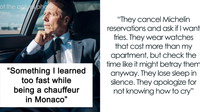 What It’s Really Like To Drive Rich People In Monaco, According To A Chauffeur