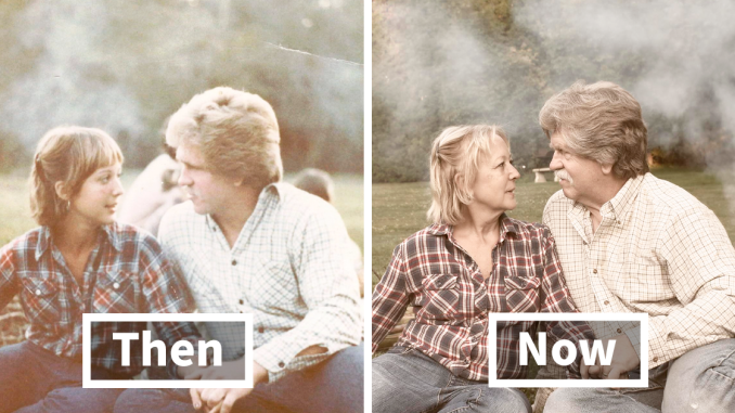 96 Pics That Show How Time Changed People But Not Their Love For Each Other