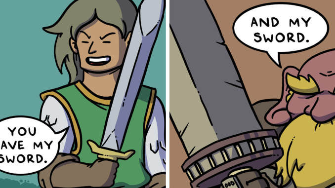 I Am A Comic Artist And Here Are My 14 Comics About Fantasy Creatures Including Dwarves