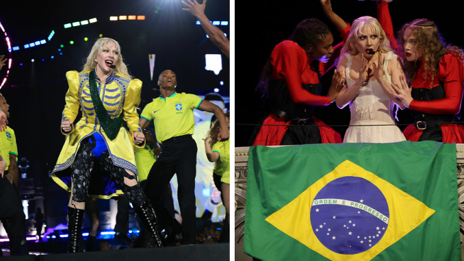 Brazilian Police Prevents B*mb Attack At Lady Gaga Concert Attended By 2M Fans