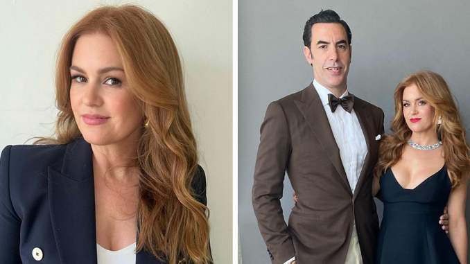 Isla Fisher Posts Concerning Photo Amid Growing Tension With Sacha Baron Cohen Over $119 Million Divorce