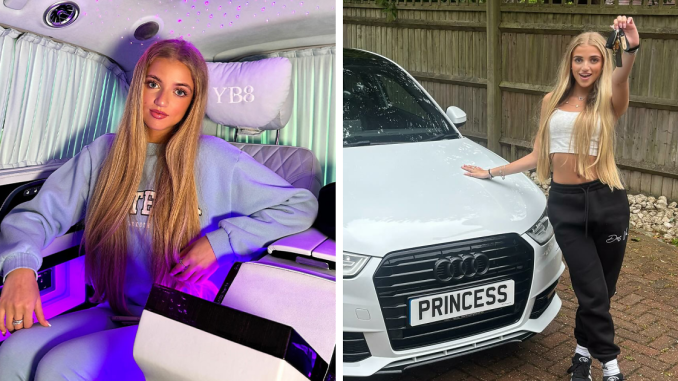 Princess Andre, 17, Hits Back At Online Trolls After Buying $13,000 Car