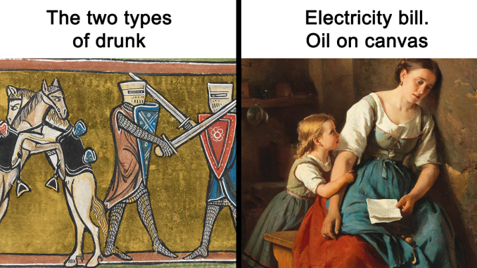 34 Classical Art Memes That Prove The Struggle Has Been Real Through All Eras Of Time