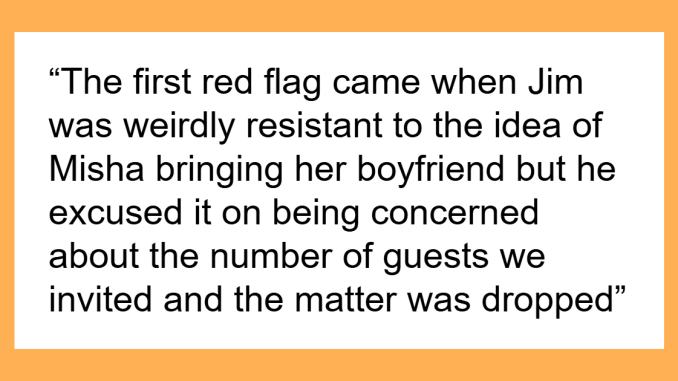 “My Husband Got Jealous Over The Girl He Led On For Years At Our Wedding”