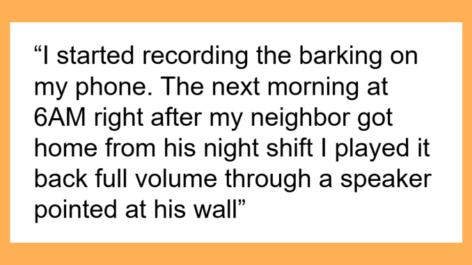 Homeowner Teaches Inconsiderate Neighbor A Lesson On Proper Dog Owner Etiquette