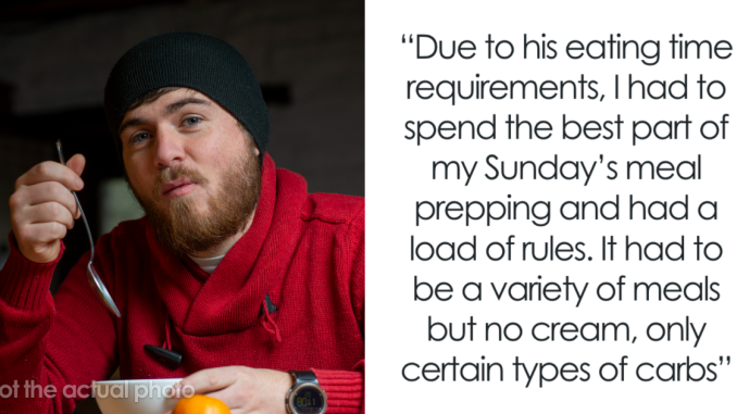 Man Goes On Special Weight Loss Diet, Leaves Fiancée To Plan, Shop, And Cook Every Meal