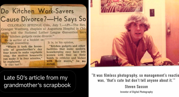 “Fear Of Old Things When They Were New”: 27 Interesting Vintage Newspaper Clippings
