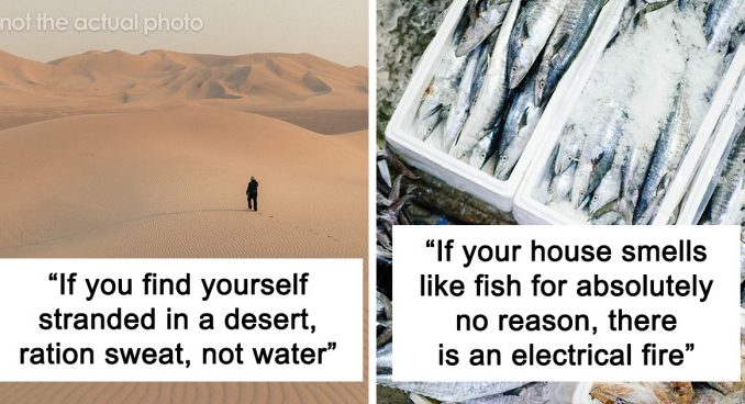 Someone Asked People To Share “Real But Crazy Facts That Could Save Your Life” And Here Are 25 Of The Most Helpful