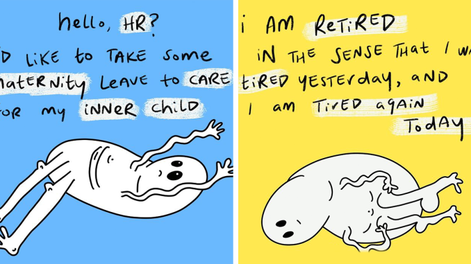 Here Are My 30 One-Panel Comics That I Created To Highlight How Delightfully Ridiculous We All Are