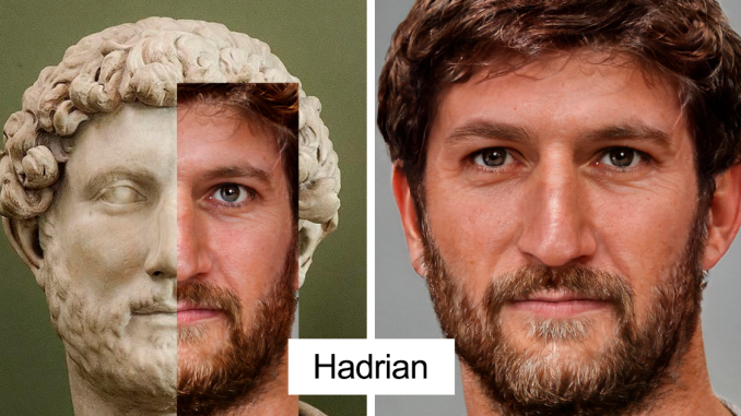 Artist Recreates What Roman Emperors Looked Like Using AI, Facial Reconstruction, And Photoshop (30 Pics)