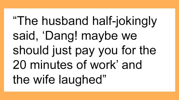 Baby Falls Asleep, Family Tries To Weasel Out Of Paying Their Babysitter The Full Amount