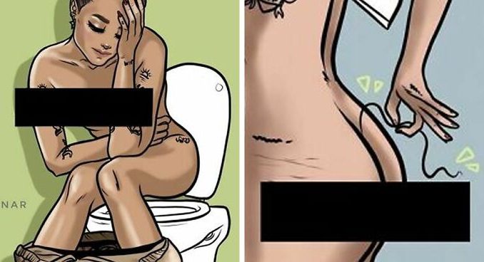 31-Year-Old Independent, Modern Woman Draws Comics On Her Observations About Society