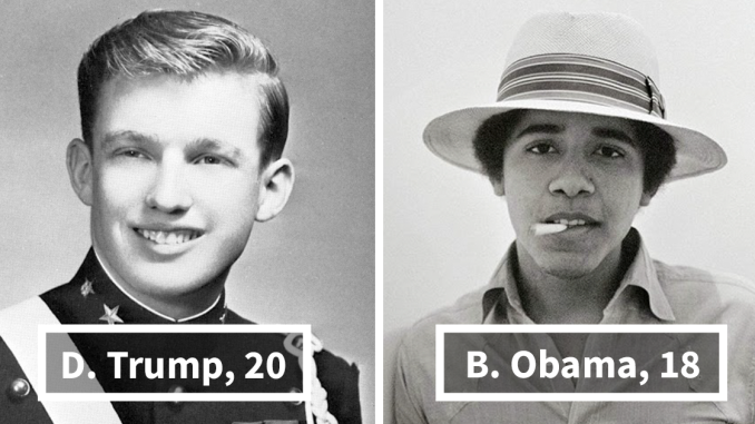 28 US Presidents When They Were Young