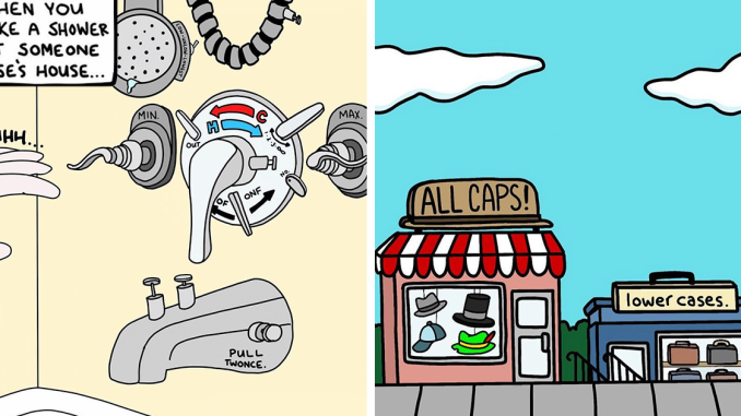 29 Funny Comics For Those With A Darker Sense Of Humor By “Deliberately Buried Comics”
