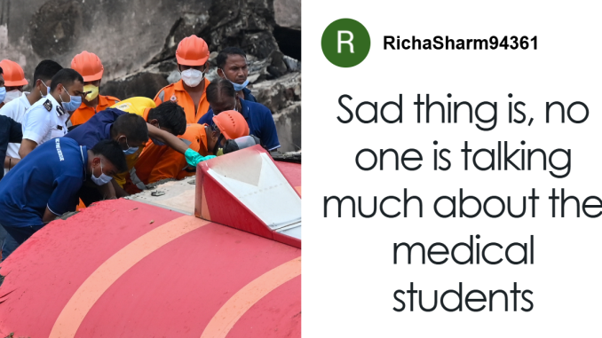 Young Medical Students Share Gut-Wrenching Stories After Air India Plane Crashes Into Campus