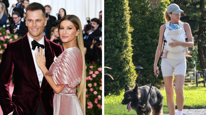 “No Wonder Tom Brady Divorced Her”: Gisele Bundchen Blasted For Endangering Her Baby While Walking The Dog