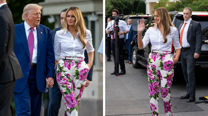 “Is That Bruce Jenner?”: Melania Trump Turns Heads With Striking New Look Earning President’s Praise