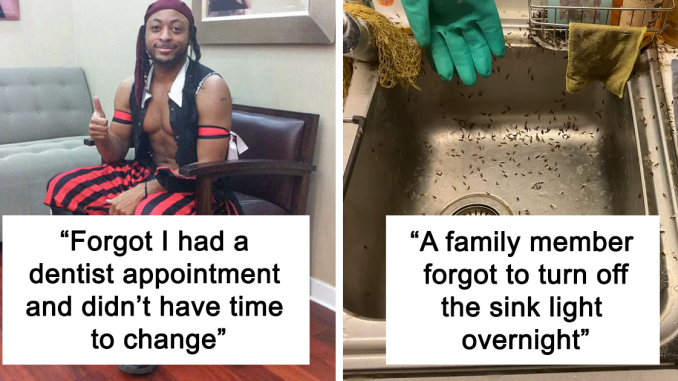 44 Times People Forgot Something Important And Documented The Consequences Online