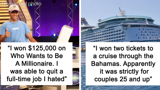 19 People Share What Happened With Their Prizes After Winning A Game Show