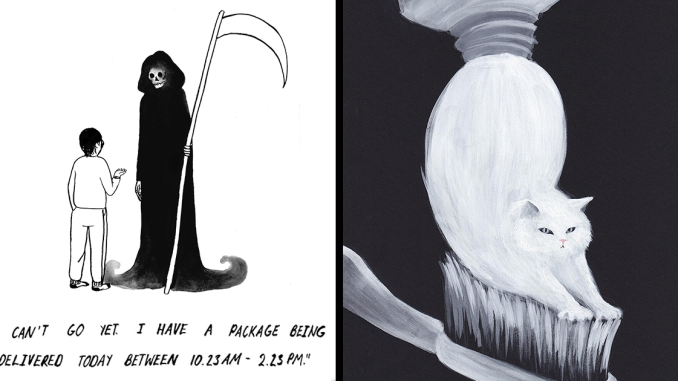 33 Relatable Minimalistic Cartoons By Natalya Lobanova (New Pics)