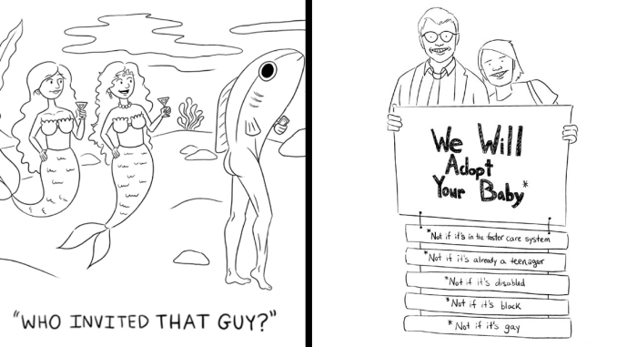 13 Brilliant One-Panel Gag Cartoons By Ellen Liebenthal That Capture Life’s Absurdity Just Right