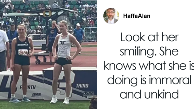 Massive Support For Transgender Athlete Who Won 5th Place After Cis Rivals Refuse To Share Podium