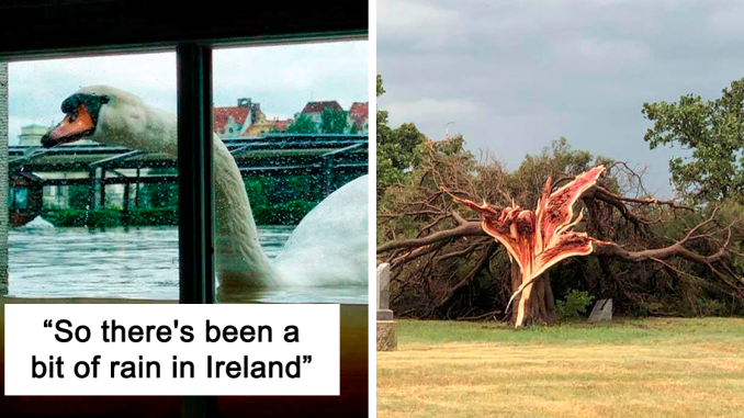49 Terrifying, Crazy And Unlucky Pics Of Mother Nature Showing Its Wild Side