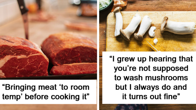 27 Cooking Myths That People In This Online Thread Wish Others Knew Are False