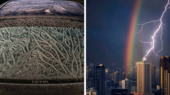 Turns Out There’s A Dedicated Community For Sharing Pics Of Extraordinary Weather Conditions And Phenomena, And Here Are 50 Of The Best Ones