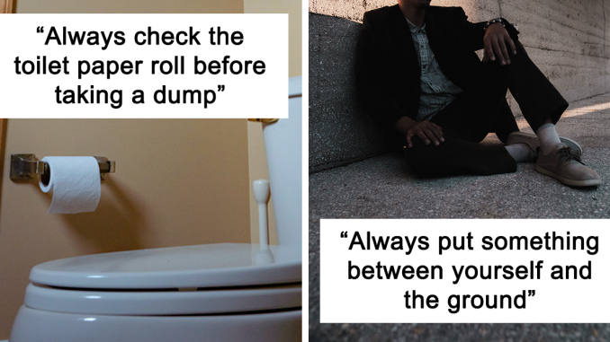 People Are Sharing Their Knowledge On Being “Street Smart”, Here Are 26 Of Their Most Useful Tips