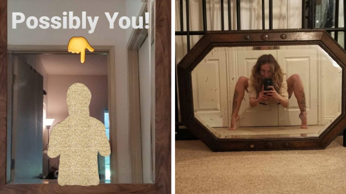 38 Times People Tried To Sell Mirrors And The Photos They Took Showed The Funniest Reflections