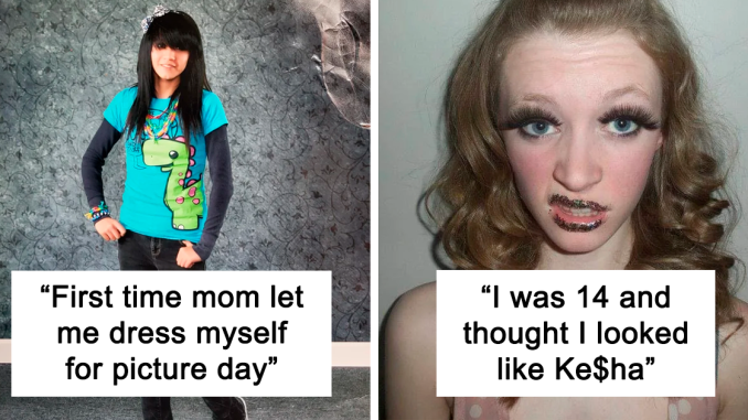 39 Hilarious Pics From People’s ‘Blunder Years’ That’ll Forever Live Online As A Cringy Reminder