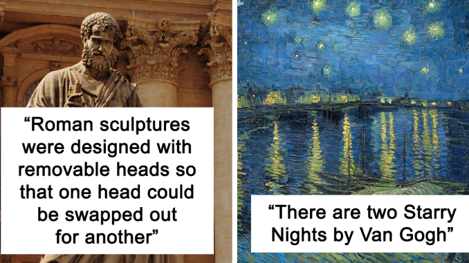 33 Curious Facts They Don’t Teach You In Art Classes