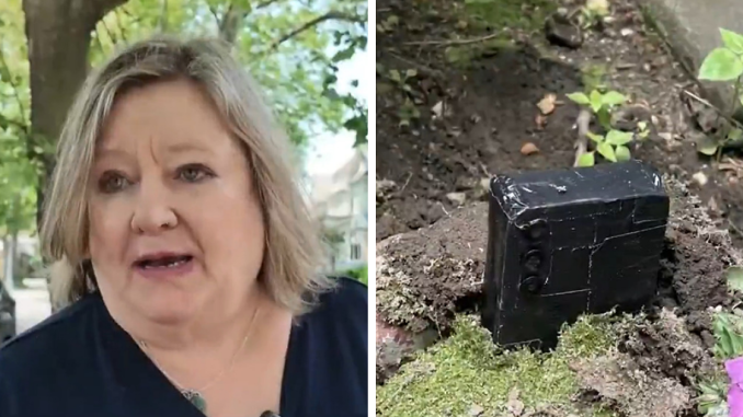 Woman Discovers Phone Buried In Her Yard As Police Warn Of Disturbing New Trend