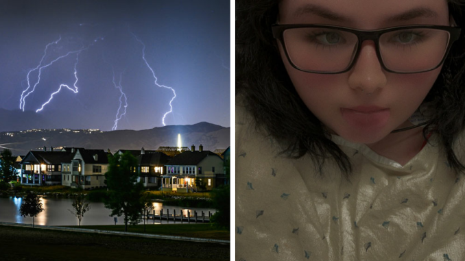 Teen Zapped By Lightning Inside House While Using Her Phone After Making Common Mistake