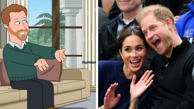 Meghan Markle And Prince Harry Trolled Again In Latest Family Guy Episode