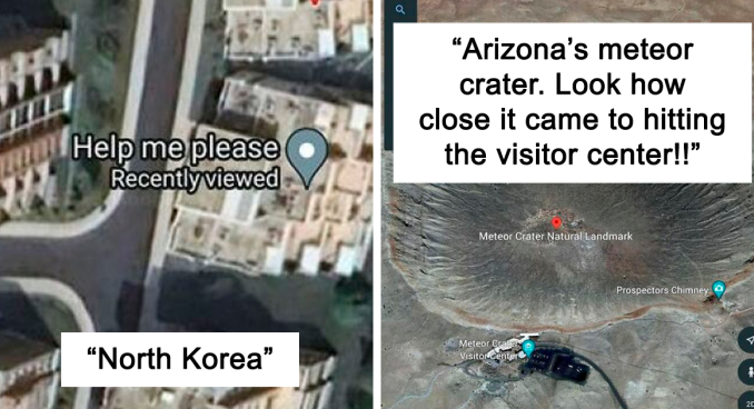 28 Times People Found Such Strange Things On Google Earth, They Just Had To Share Them