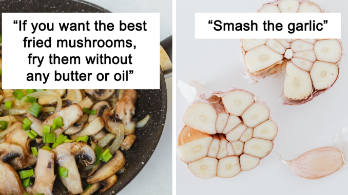 Someone Asked “What Is The Single Greatest Cooking Tip You Ever Got?”, And 19 People Delivered