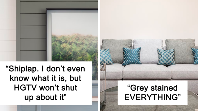Interior Designers Share What Modern Home Trends They Find Annoying, And Here Are 36 Of The Worst Ones