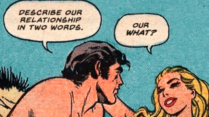 21 Vintage Comics Mashed With Disappointing Modern Love